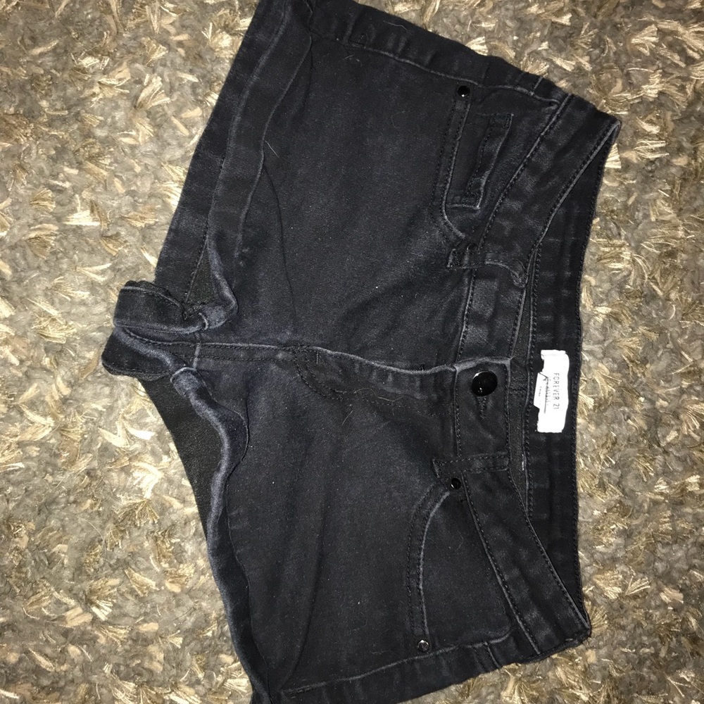 Black shorts